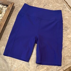 Skechers Women's Vibrant Blue Bike Shorts